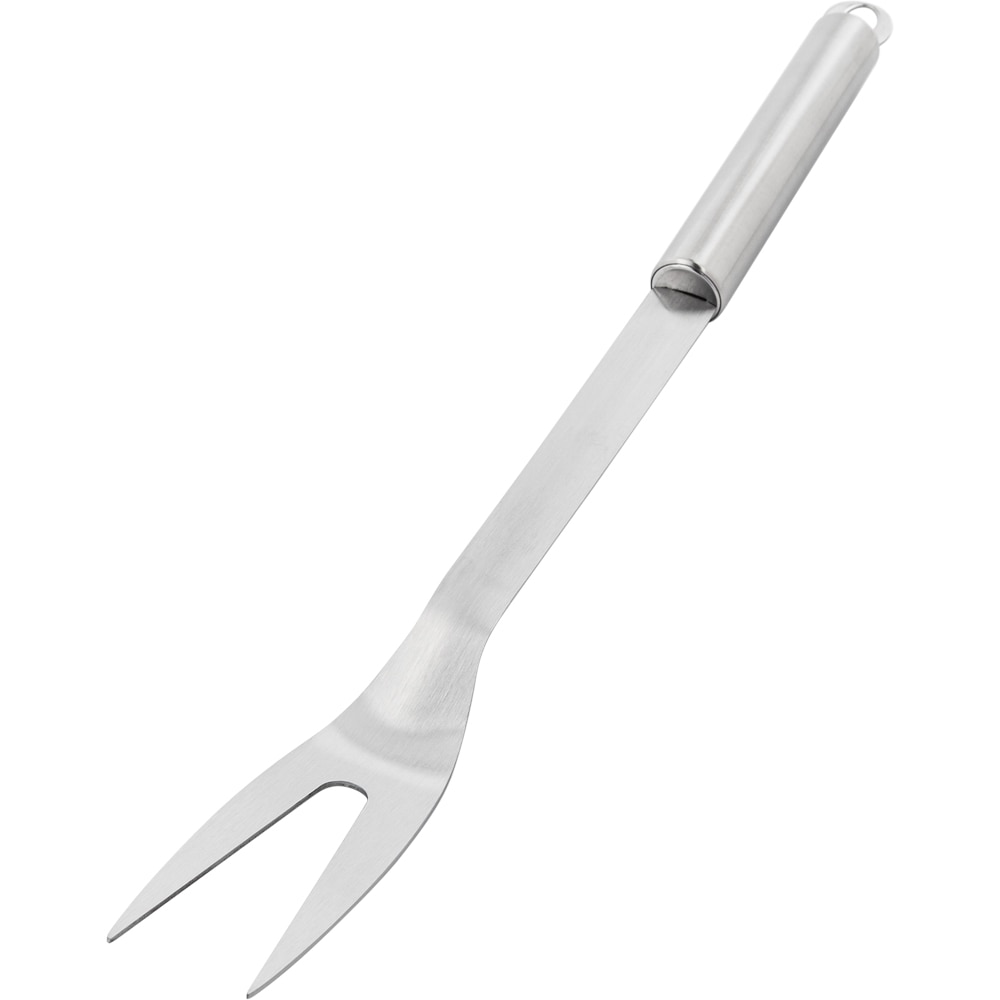 Set 4 ustensile gratar GOODHOME, argintiu