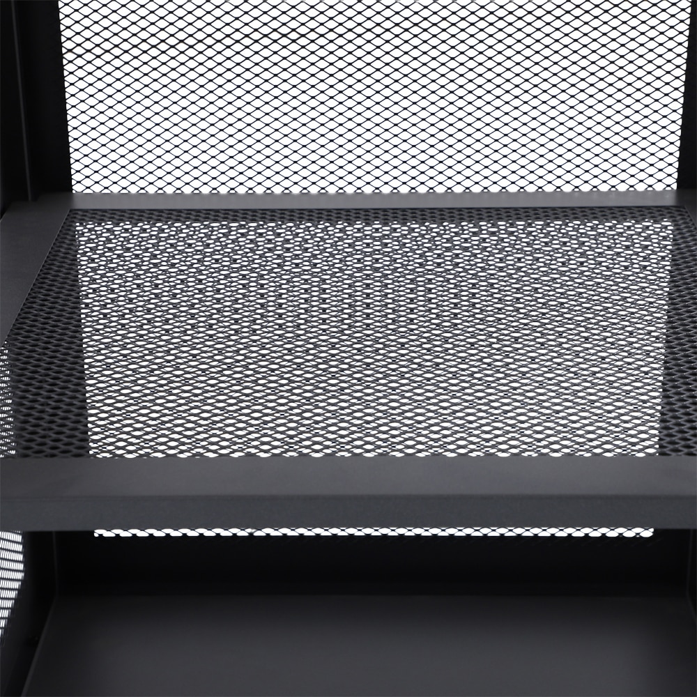 Dulap colt gradina GOODHOME Cucino, otel, 60 x 60 x 110 cm, gri