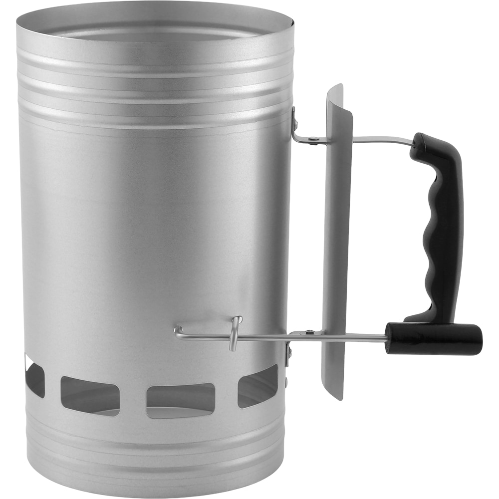 Aprinzator carbuni GOODHOME, 17 x 27.5 cm, argintiu