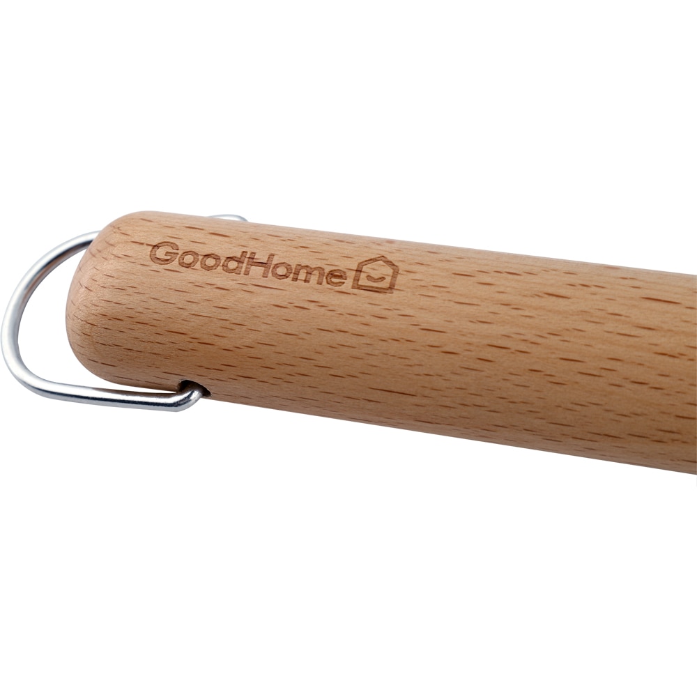 Perie gratar GOODHOME, otel inoxidabil, 7 x 40 cm, maro