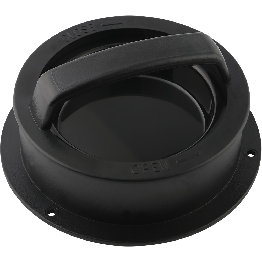 Presa burger, plastic, 12.5 cm, negru