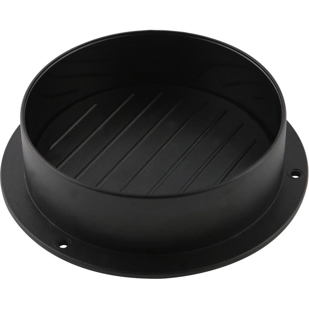 Presa burger, plastic, 12.5 cm, negru