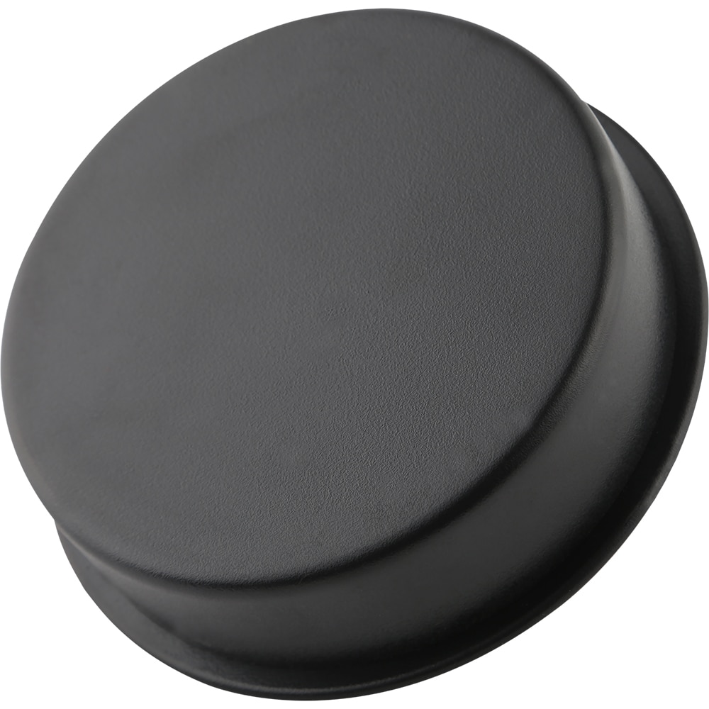 Presa burger, plastic, 12.5 cm, negru