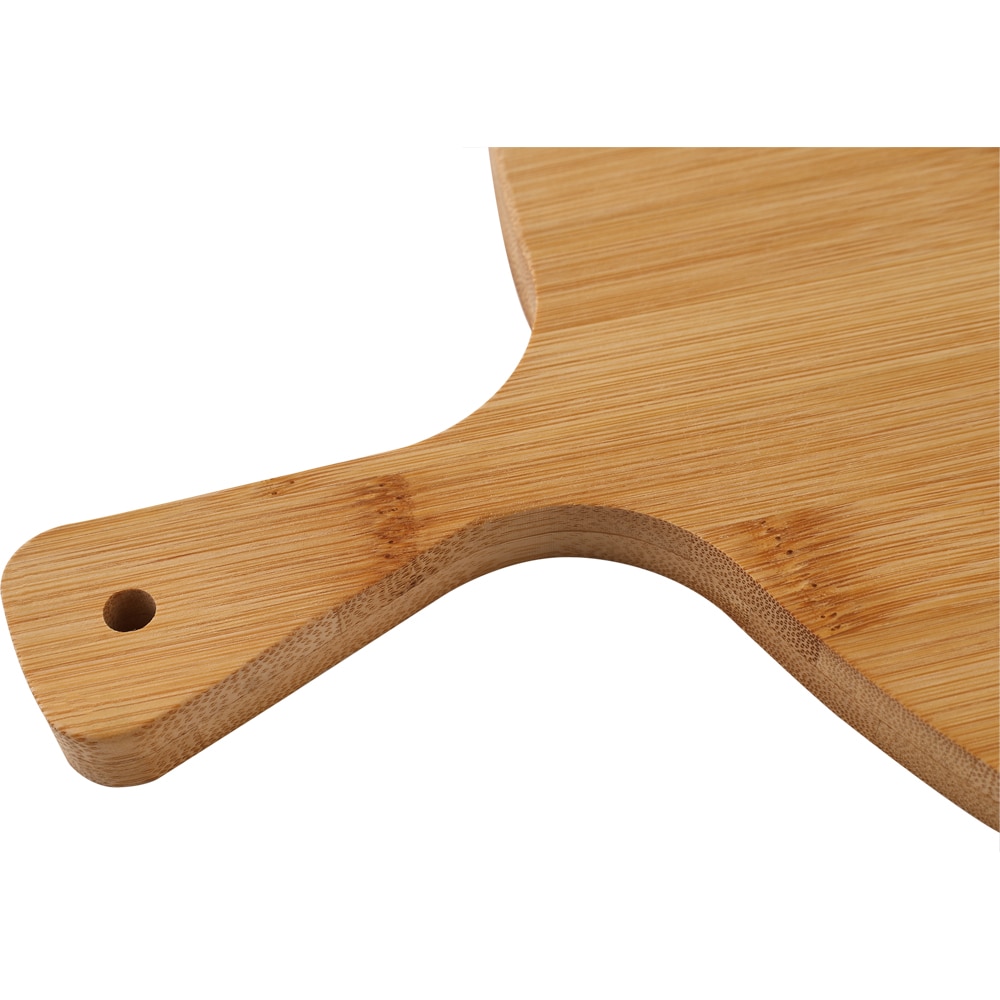 Tocator pizza GOODHOME, bambus, 50 cm, maro