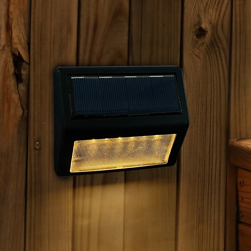 Aplica solara, 0.055 W, 3000K, negru