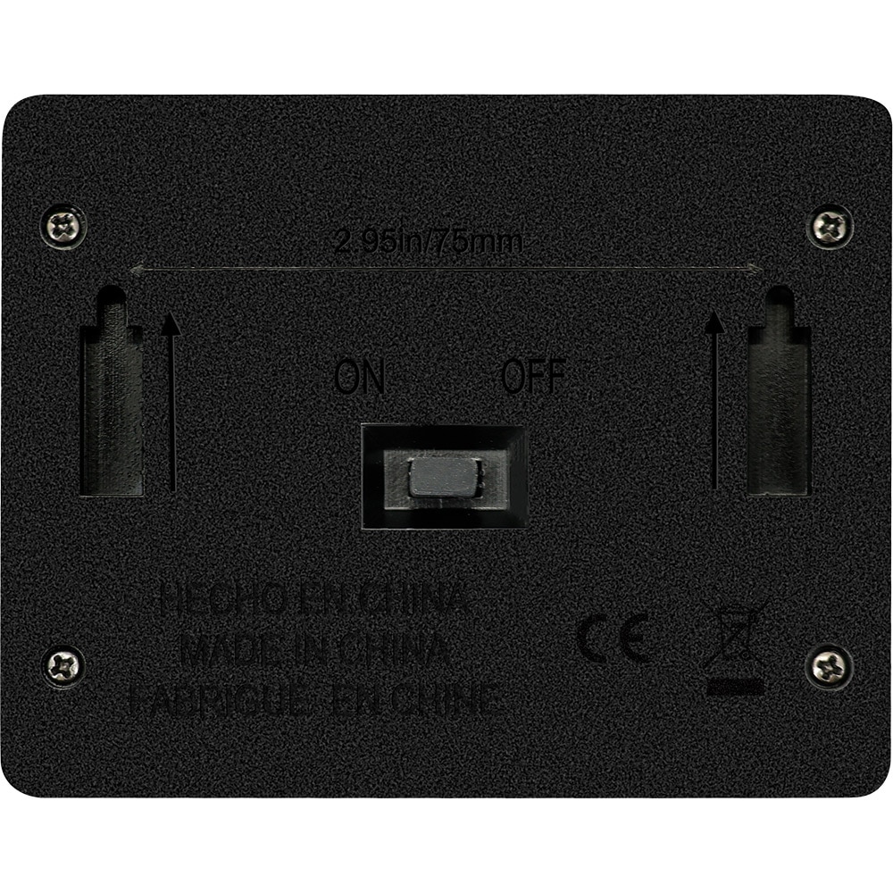 Aplica solara, 0.055 W, 3000K, negru