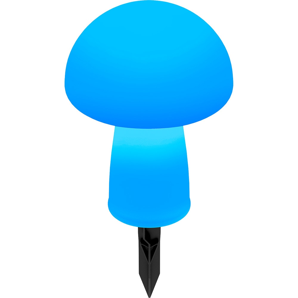 Lampa solara ciuperca RGB, 0.32 W, IP44, alb