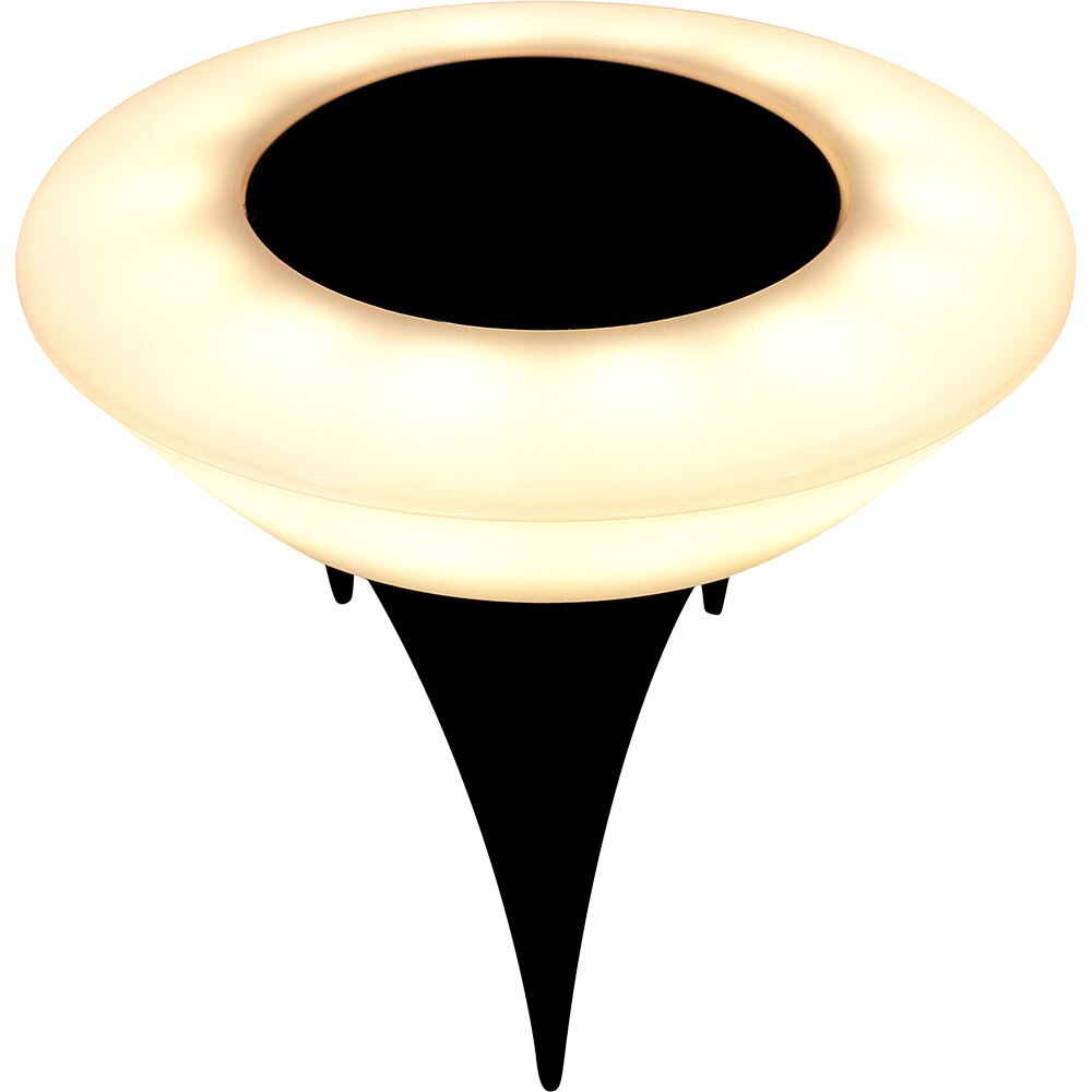 Lampa solara LED, 0.07W, 6 lm, 3000K, IP44, plastic, negru