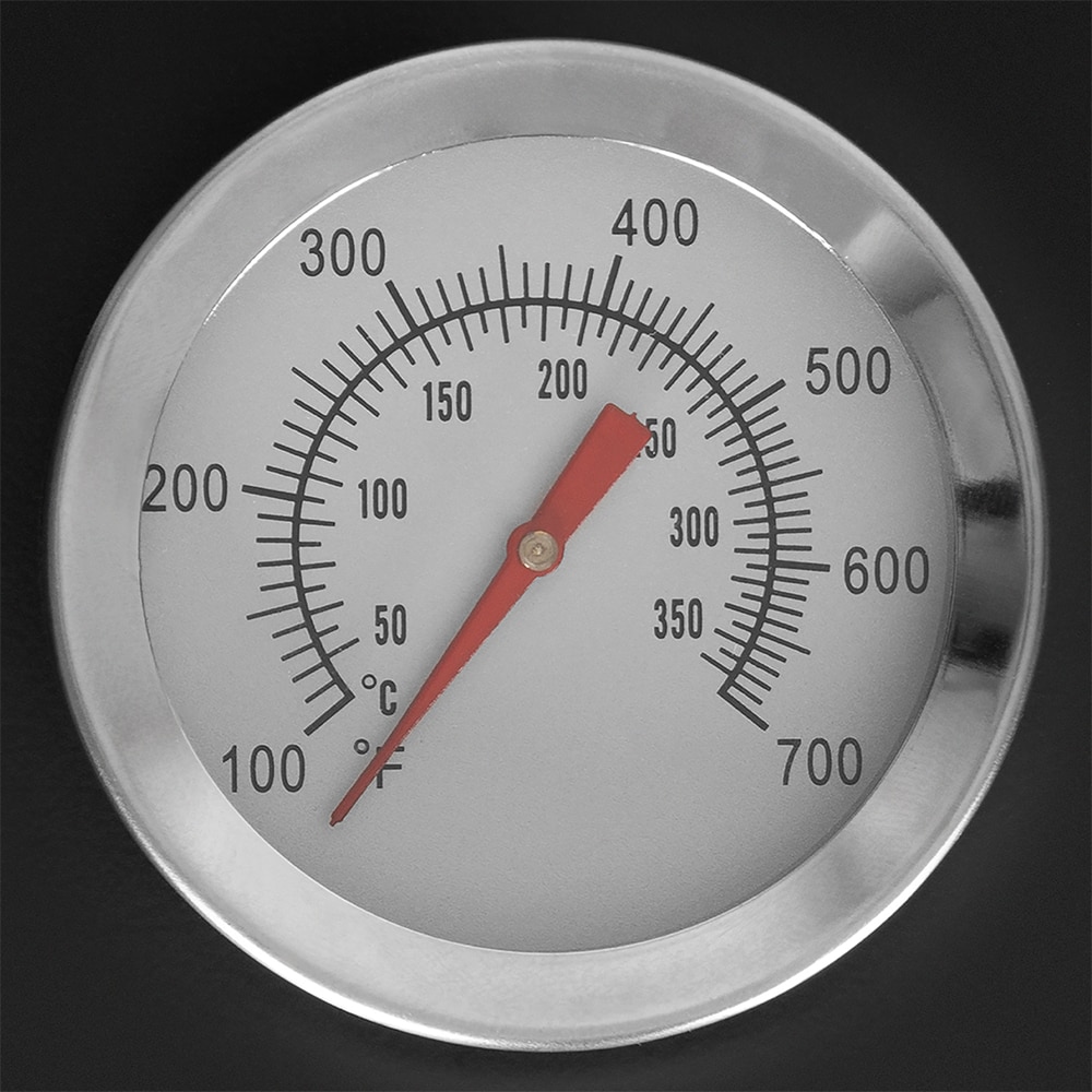 Afumatoare pe carbuni, otel, 40.5 x 84.5 cm, negru