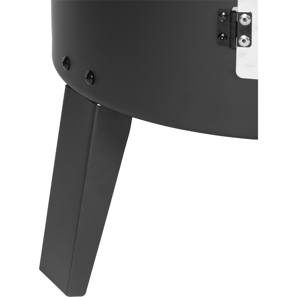 Afumatoare pe carbuni, otel, 40.5 x 84.5 cm, negru