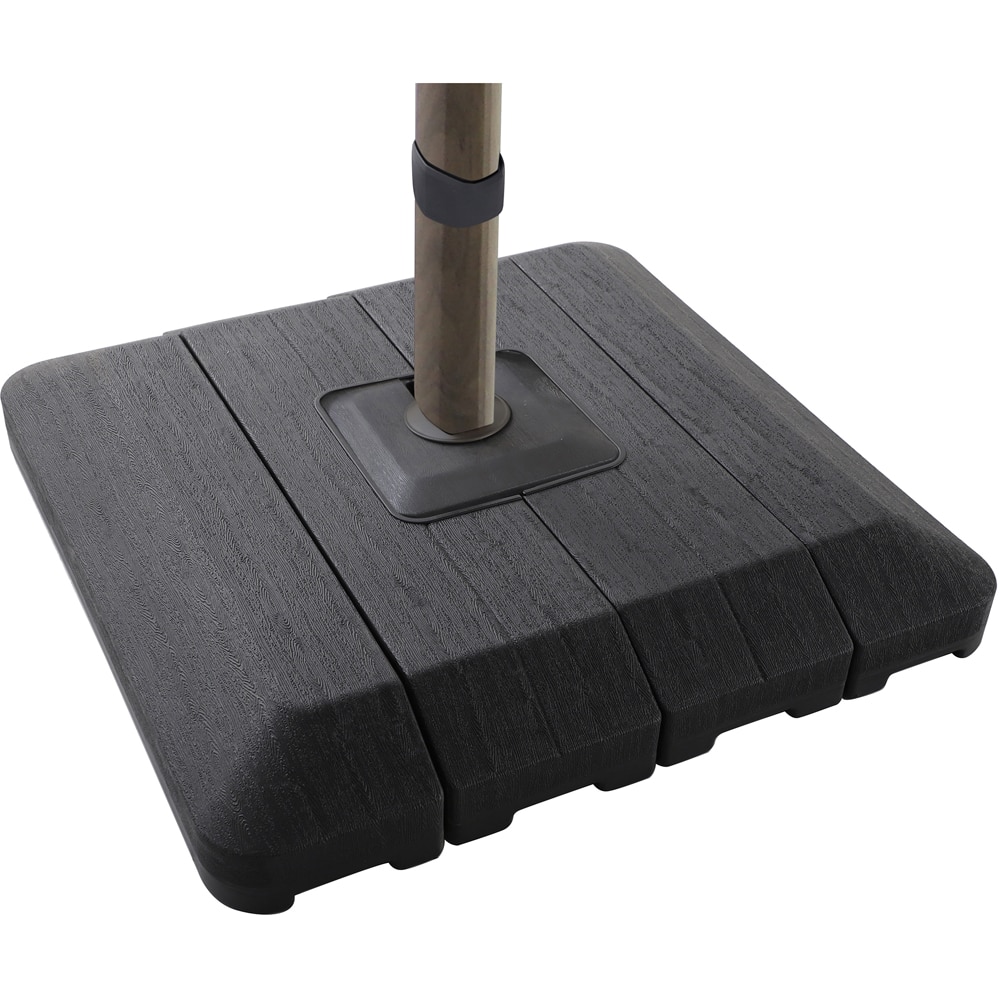 Umbrela de exterior GOODHOME Corby, 3 x 3m, alb