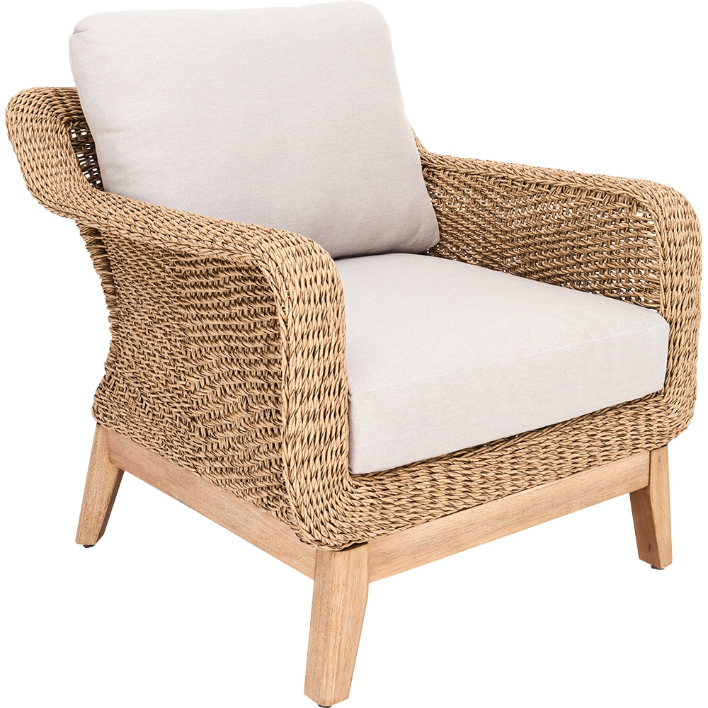 Set mobilier gradina GOODHOME Calora, 5 piese, crem