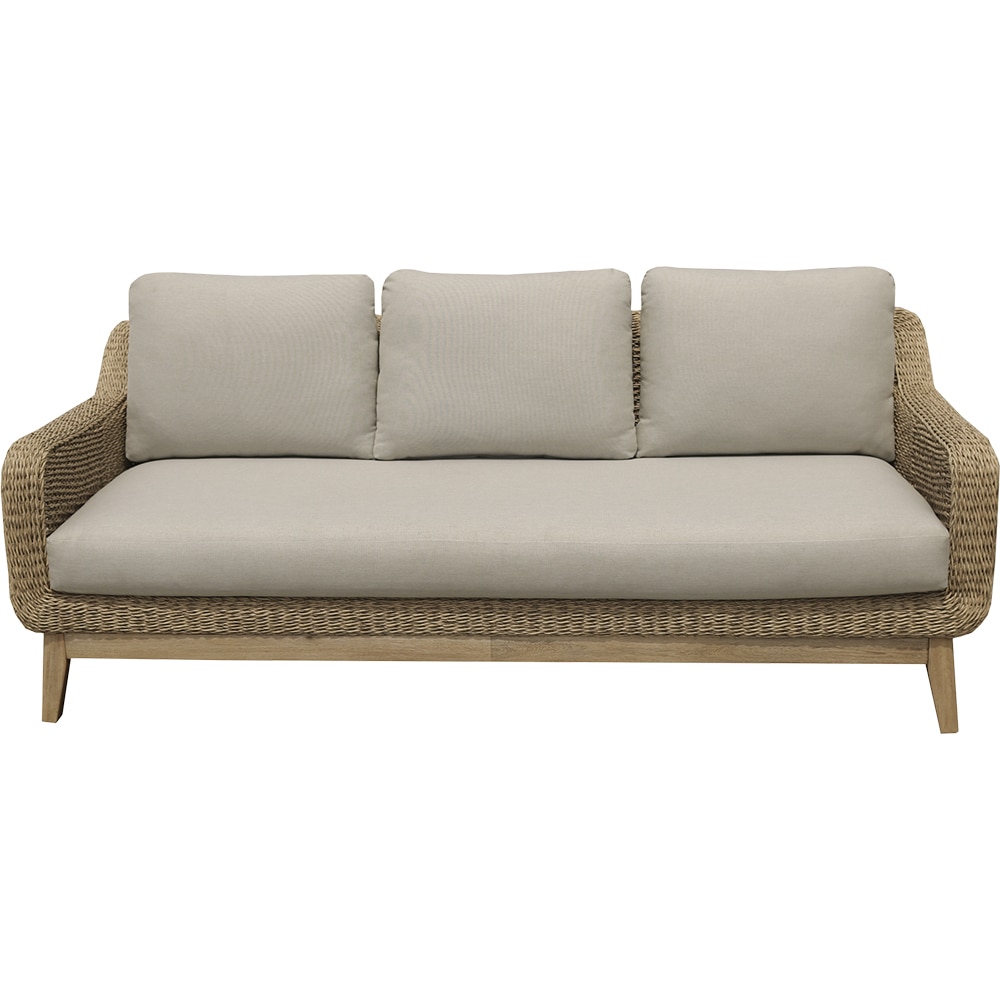 Set mobilier gradina GOODHOME Calora, 5 piese, crem