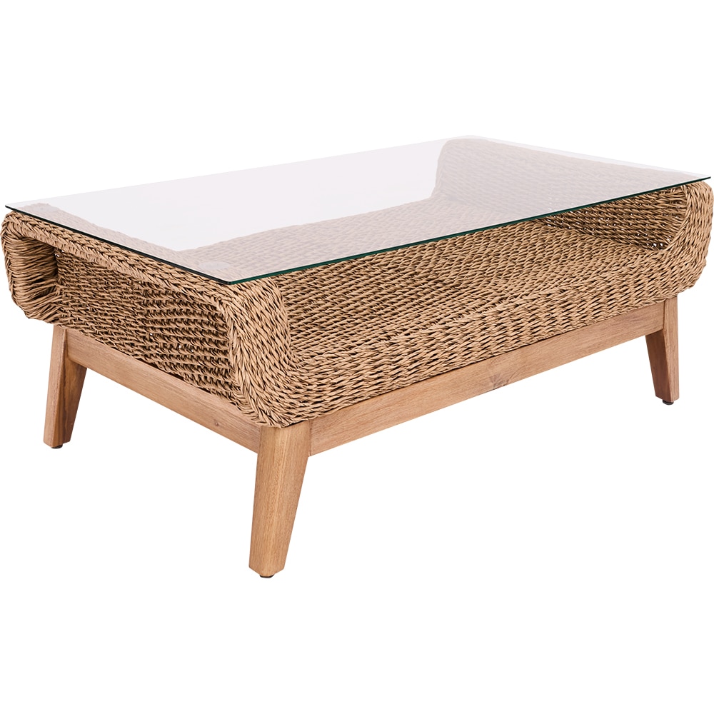 Set mobilier gradina GOODHOME Calora, 5 piese, crem