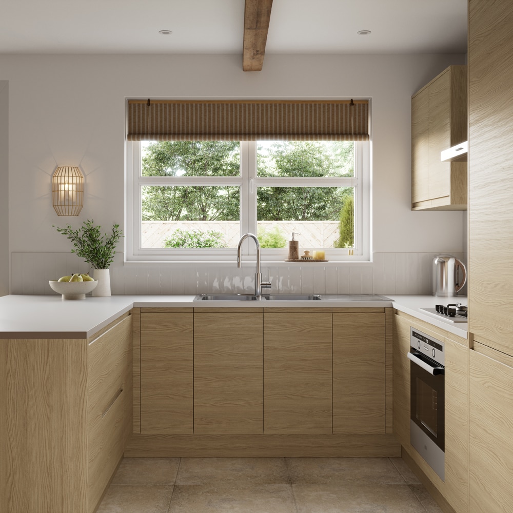 Front usa GOODHOME Garcinia, PAL, 60 x 71.5 x 1.9 cm, maro