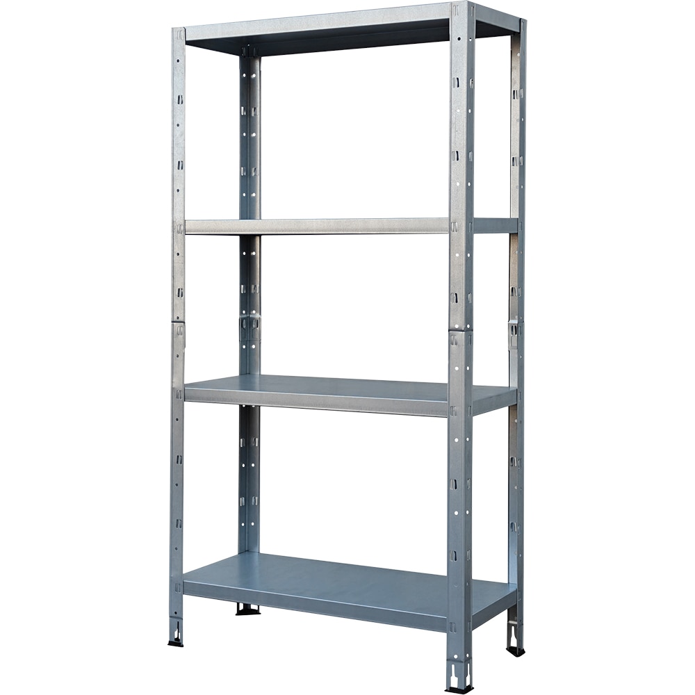 Raft atelier Clip, metal, 70 x 30 x 133cm, argintiu