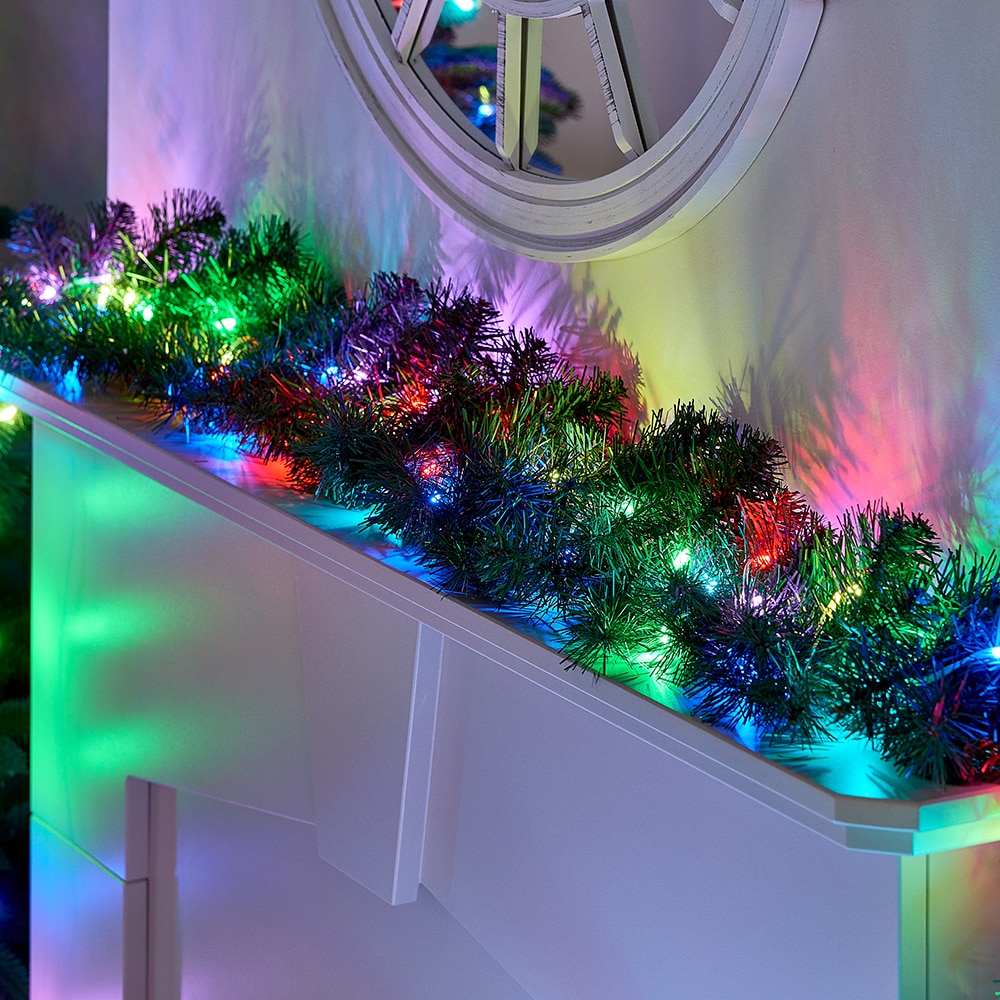 Instalatie Craciun, 200 led-uri, 20 m, iluminare color