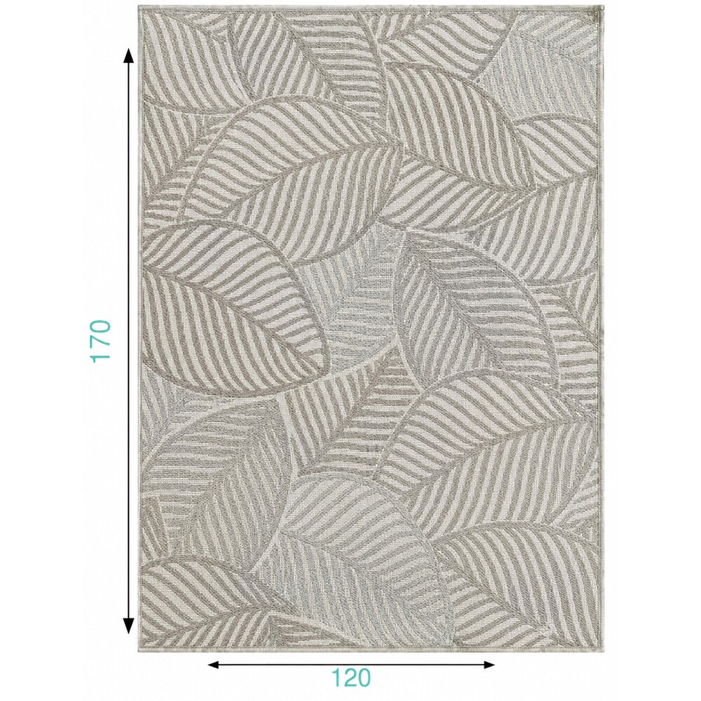 Covor exterior Hot Sprin Tropical, 120x170 cm, polipropilena