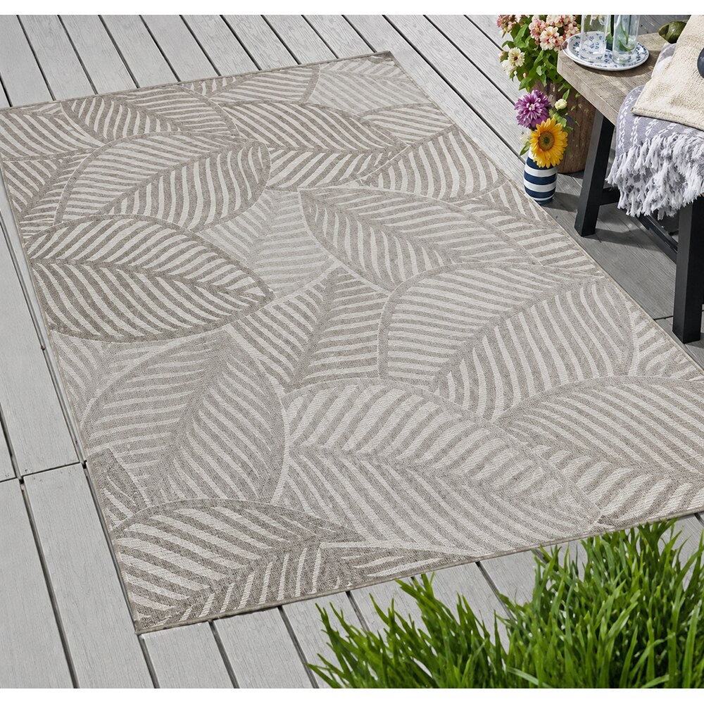 Covor exterior Hot Sprin Tropical, 120x170 cm, polipropilena