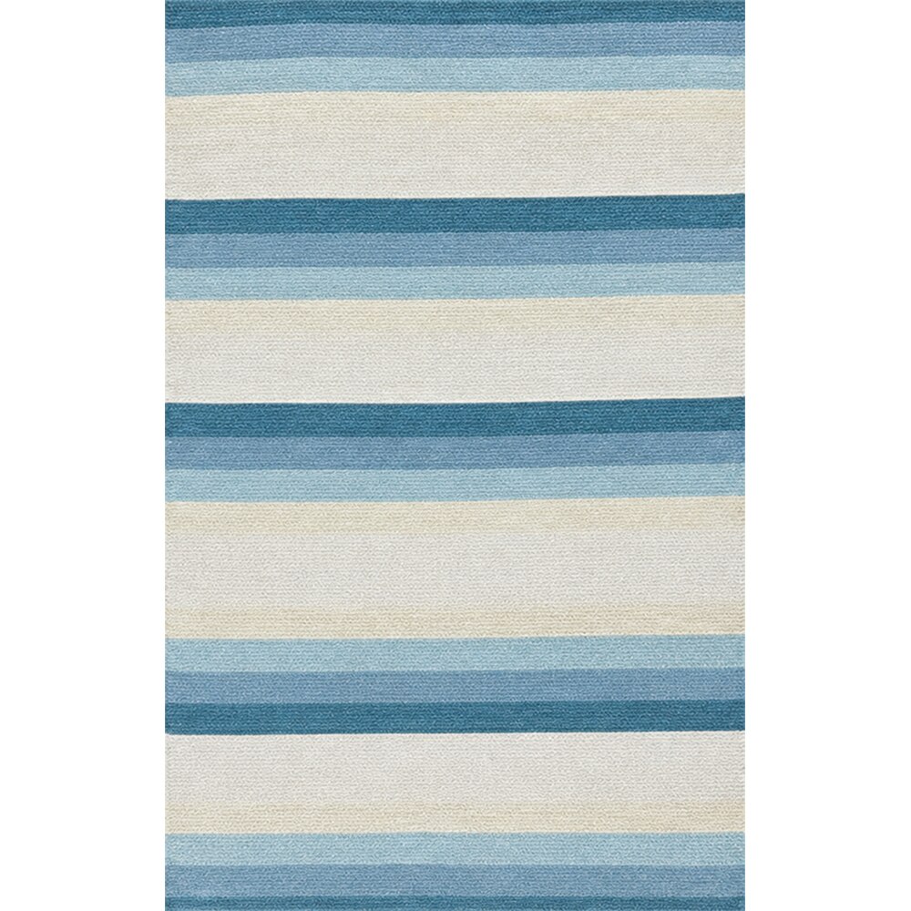 Covor exterior GOODHOME, 120x170 cm, polipropilena, albastru
