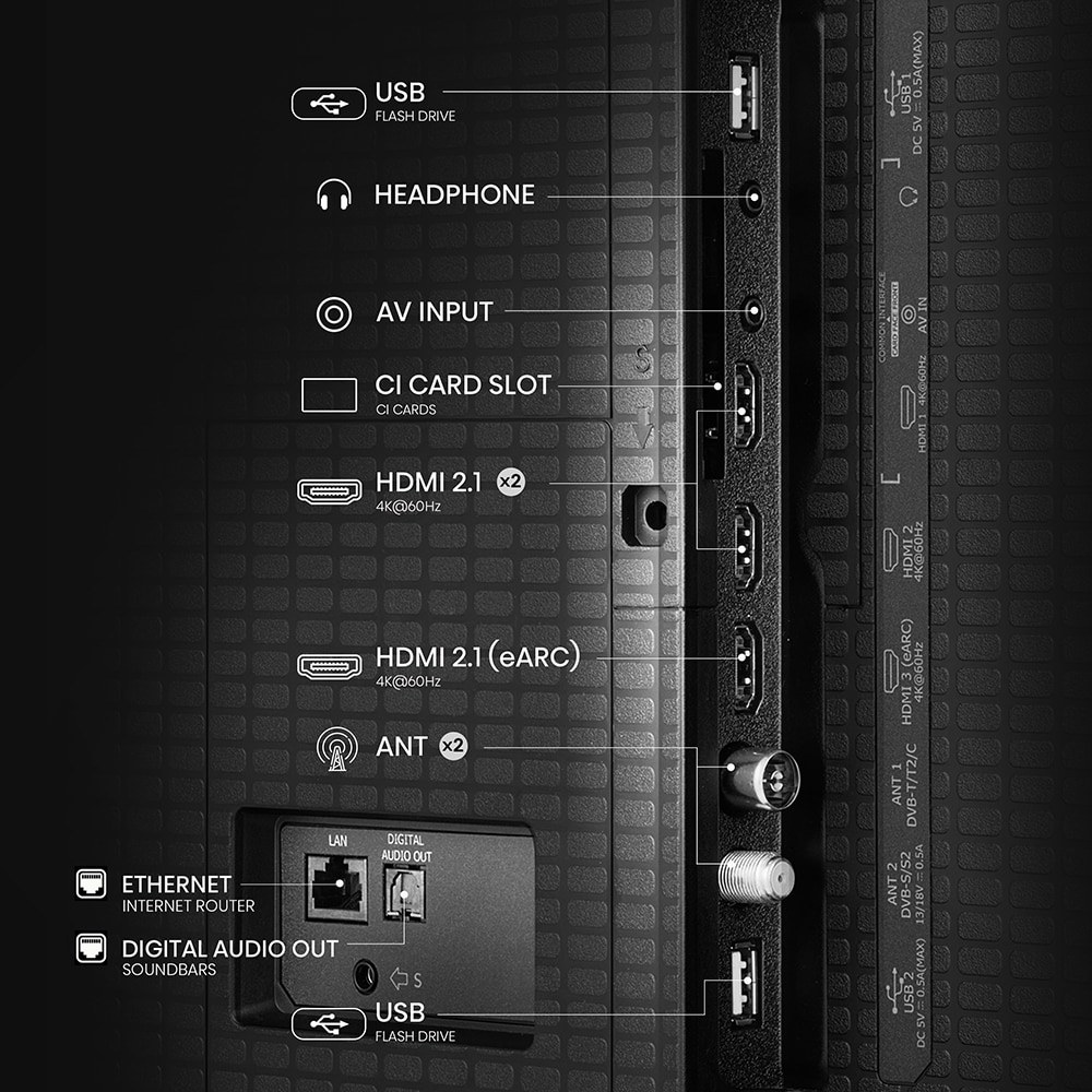 Televizor QLED Smart HISENSE 50A7Q, Ultra HD 4k, 126cm