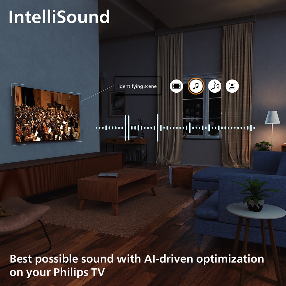 Televizor LED Smart PHILIPS 50PUS7000, Ultra HD 4K, HDR10+, 126cm
