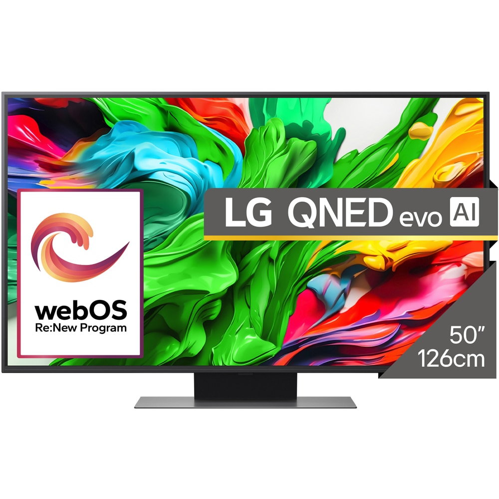 Televizor QNED Evo Smart LG 50QNED86A3C, Ultra HD 4K, HDR, 126cm
