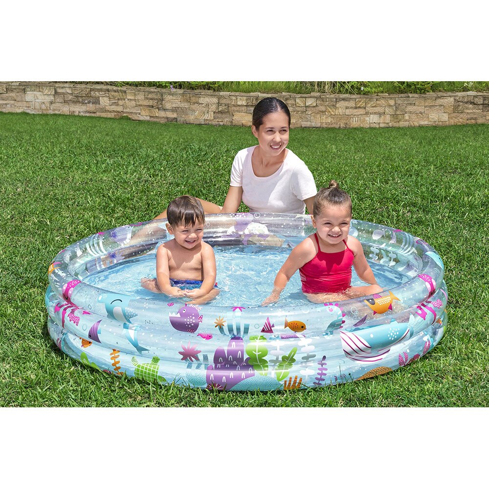 Piscina gonflabila BESTWAY, PVC, D152 cm, 30 cm, bleu