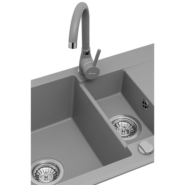 Baterie bucatarie PYRAMIS Bello, alama, grey