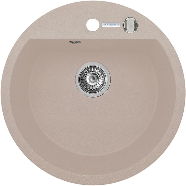 Chiuveta bucatarie PYRAMIS Altexia 1B 70098901, 1 cuva, compozit granit, bej