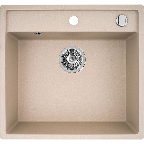 Chiuveta bucatarie PYRAMIS Altexia 1B 70099201, 1 cuva, compozit granit, bej