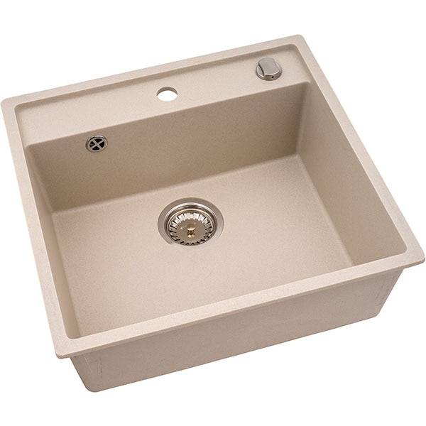 Chiuveta bucatarie PYRAMIS Altexia 1B 70099201, 1 cuva, compozit granit, bej