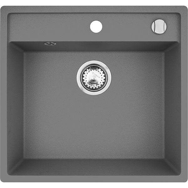 Chiuveta bucatarie PYRAMIS Altexia 1B 70099401, 1 cuva, compozit granit, gri