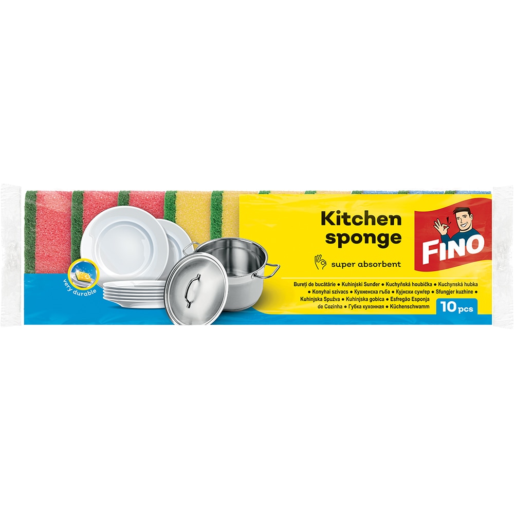 Burete de vase FINO, 10 bucati