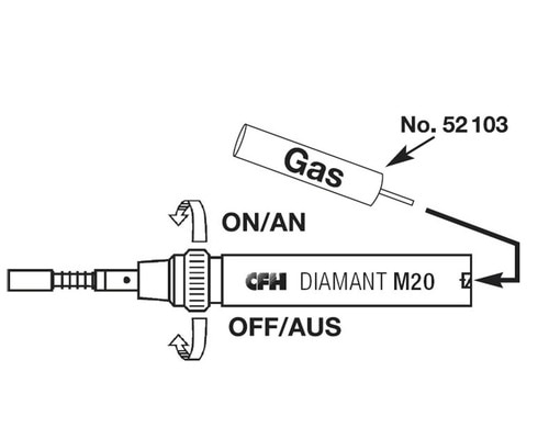 Aparat De Lipit Cu Gaz, M20  CFHN