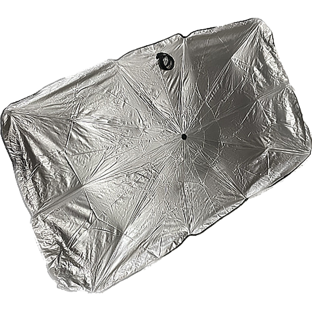 Parasolar auto umbrela CARMAX 52273, 123 x 80cm, argintiu