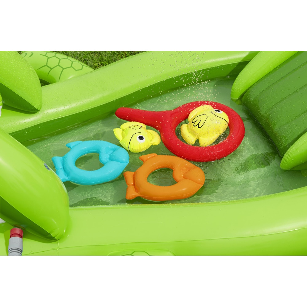 Centru de joaca gonflabil BESTWAY, 2 ani+, 234 x 163 x 87 cm, 152L, tematica aligator