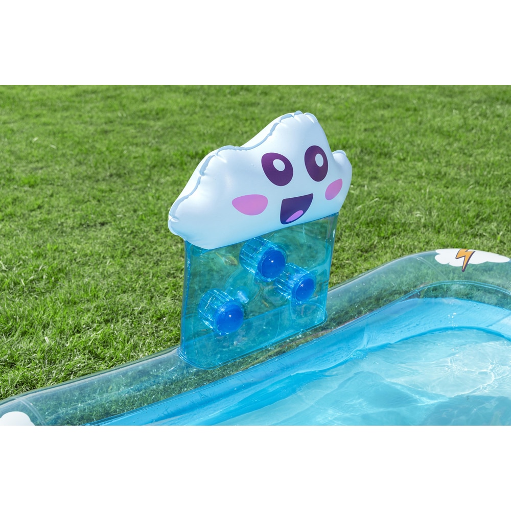 Centru de joaca gonflabil BESTWAY, 2 ani+, 188 x 150 x 89 cm, 189L, tematica curcubeu