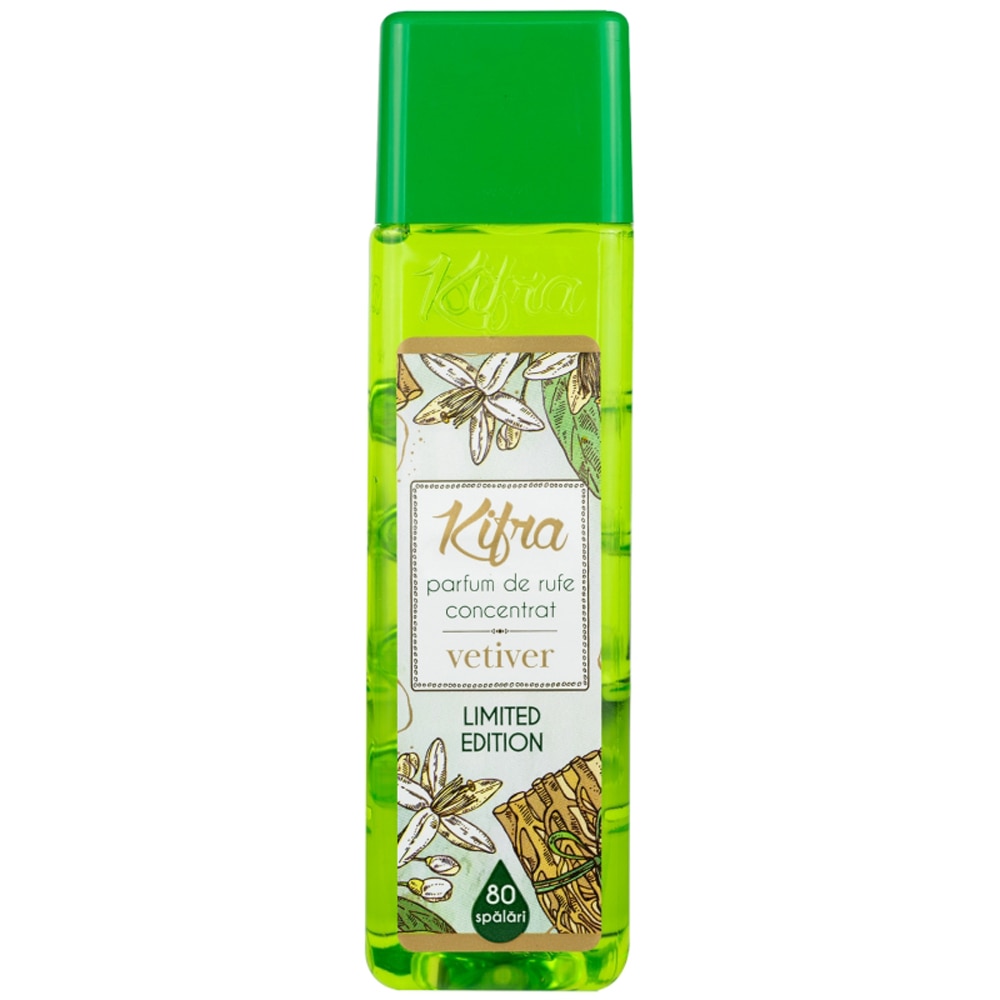 Parfum de rufe concentrat KIFRA Vetiver, 200 ml, 80 spalari