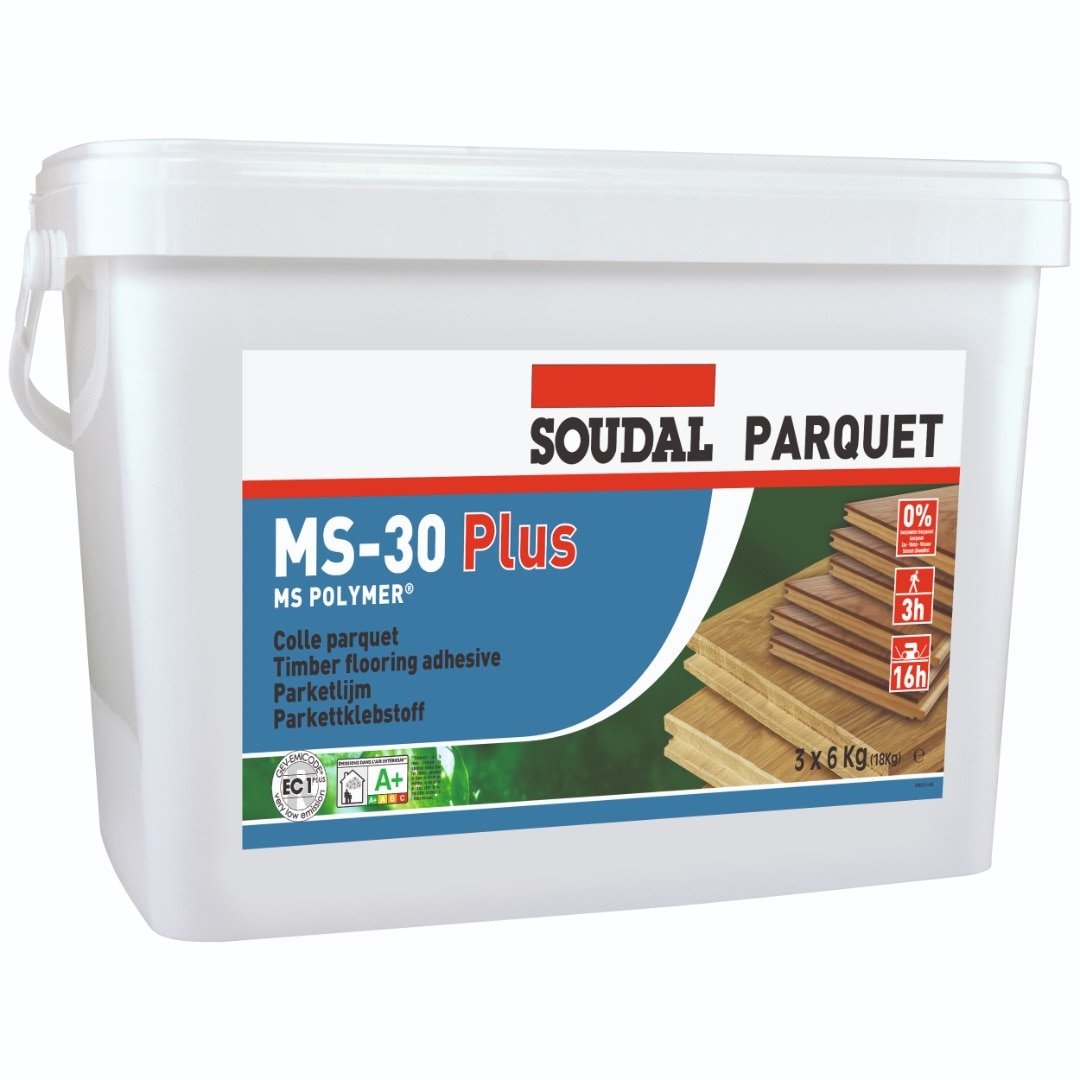 Adeziv parchet MS-30 Plus, 18 kg, Soudal