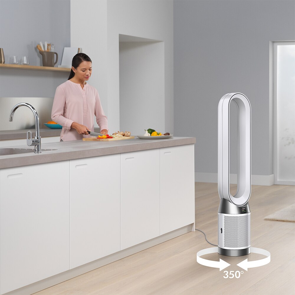 Purificator aer DYSON PC1 TP11, 10 trepte viteza, Hepa, Telecomanda, alb