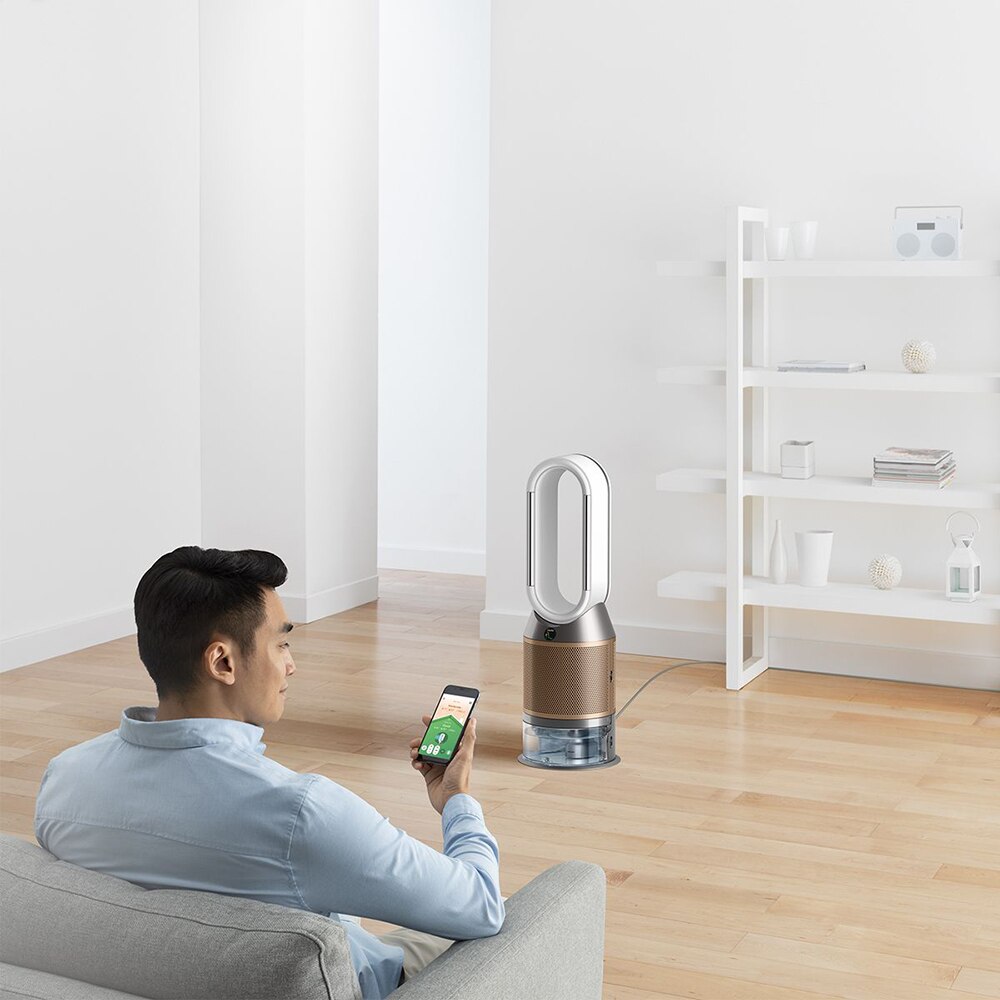 Purificator aer DYSON PH2 DE-NOX PH05, 10 trepte viteza, Hepa, Telecomanda, auriu