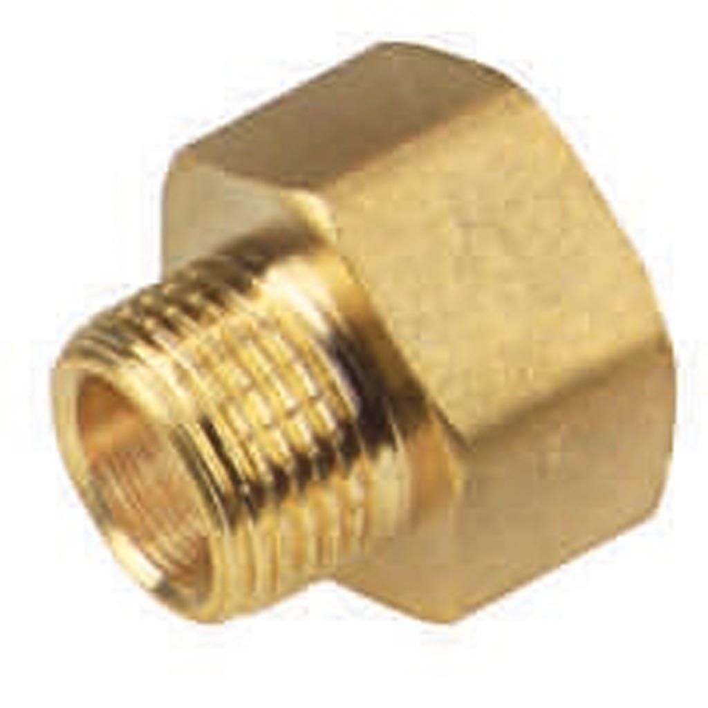 Niplu mufa alama, racord 3/8 x 1/2, filet interior-exterior