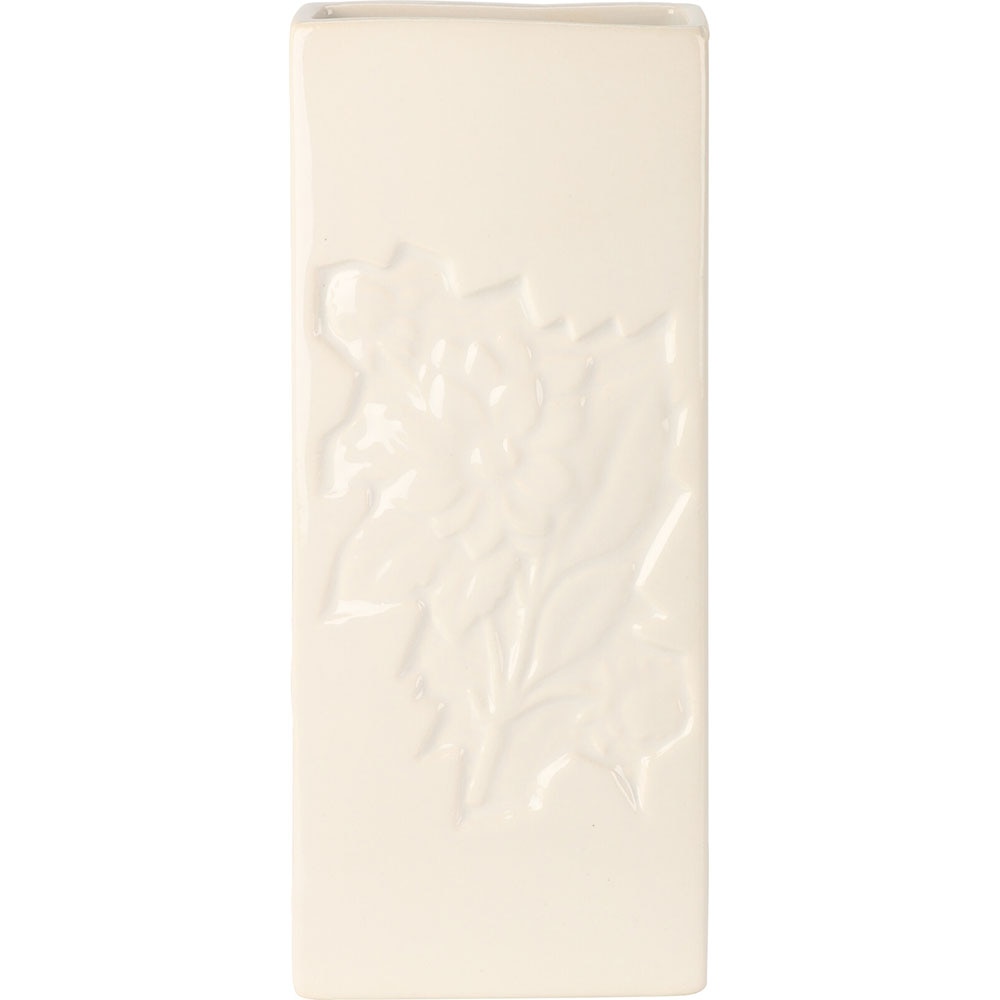 Umidificator pentru calorifer, 20.5 x 8 x 3.5 cm, ceramic, alb, diverse modele cu flori