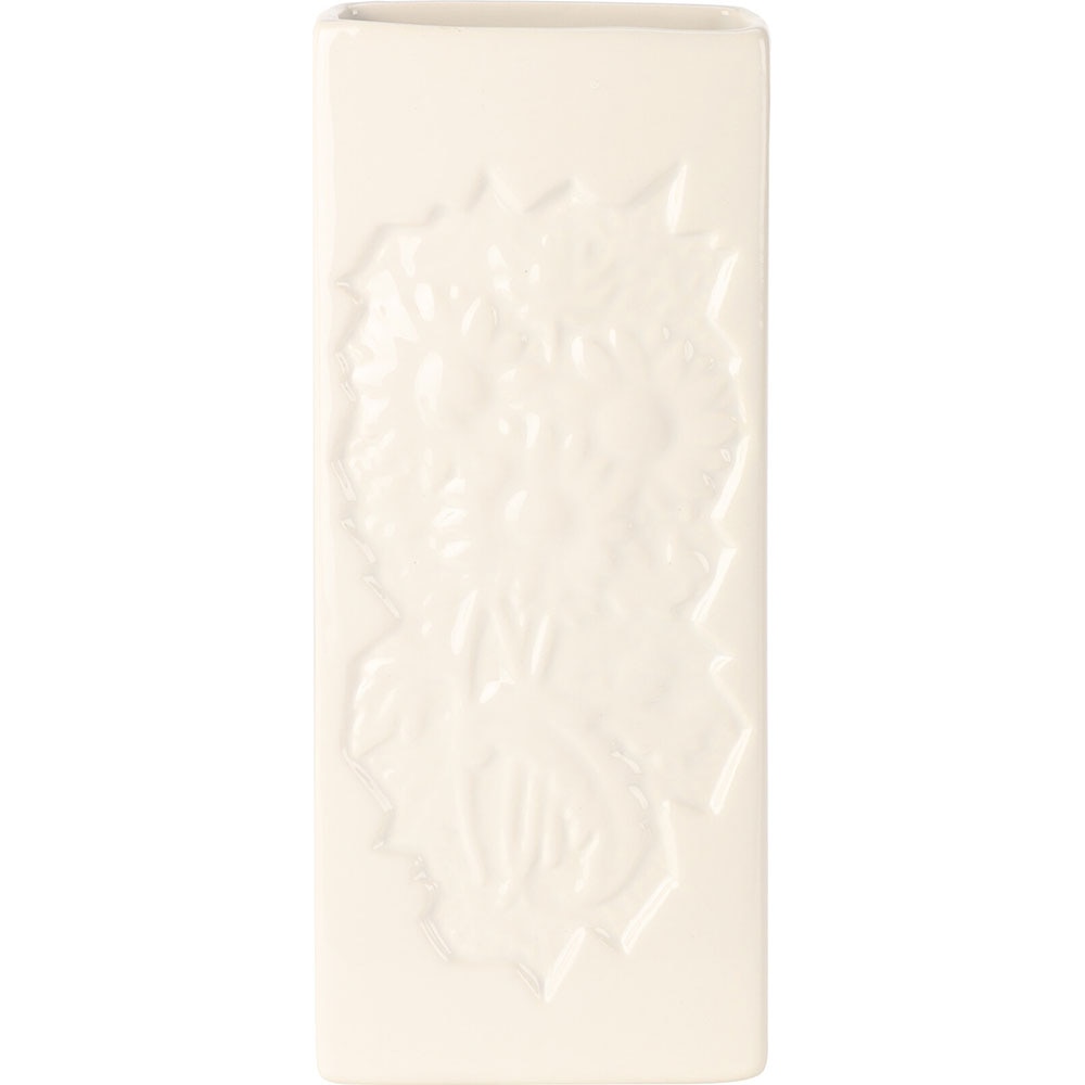 Umidificator pentru calorifer, 20.5 x 8 x 3.5 cm, ceramic, alb, diverse modele cu flori