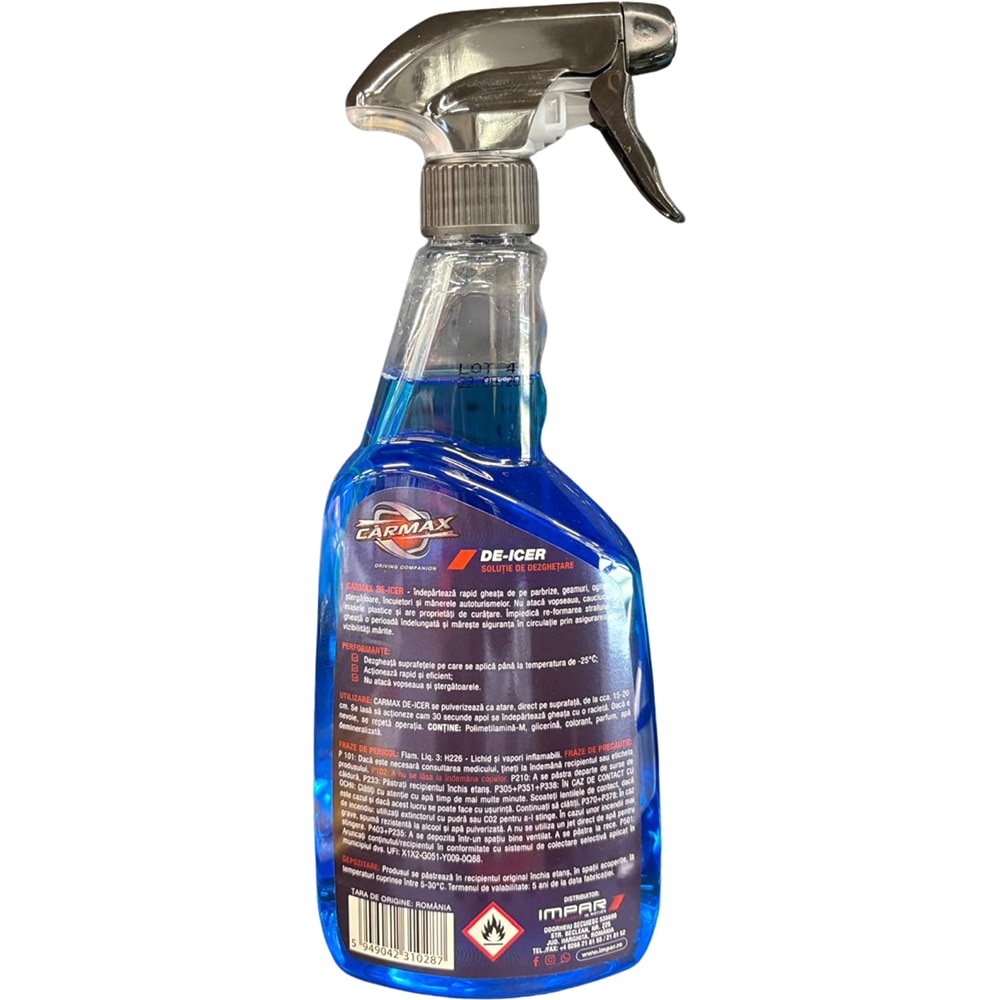 Solutie dezghetare CARMAX De-Icer, -25C, 700ml