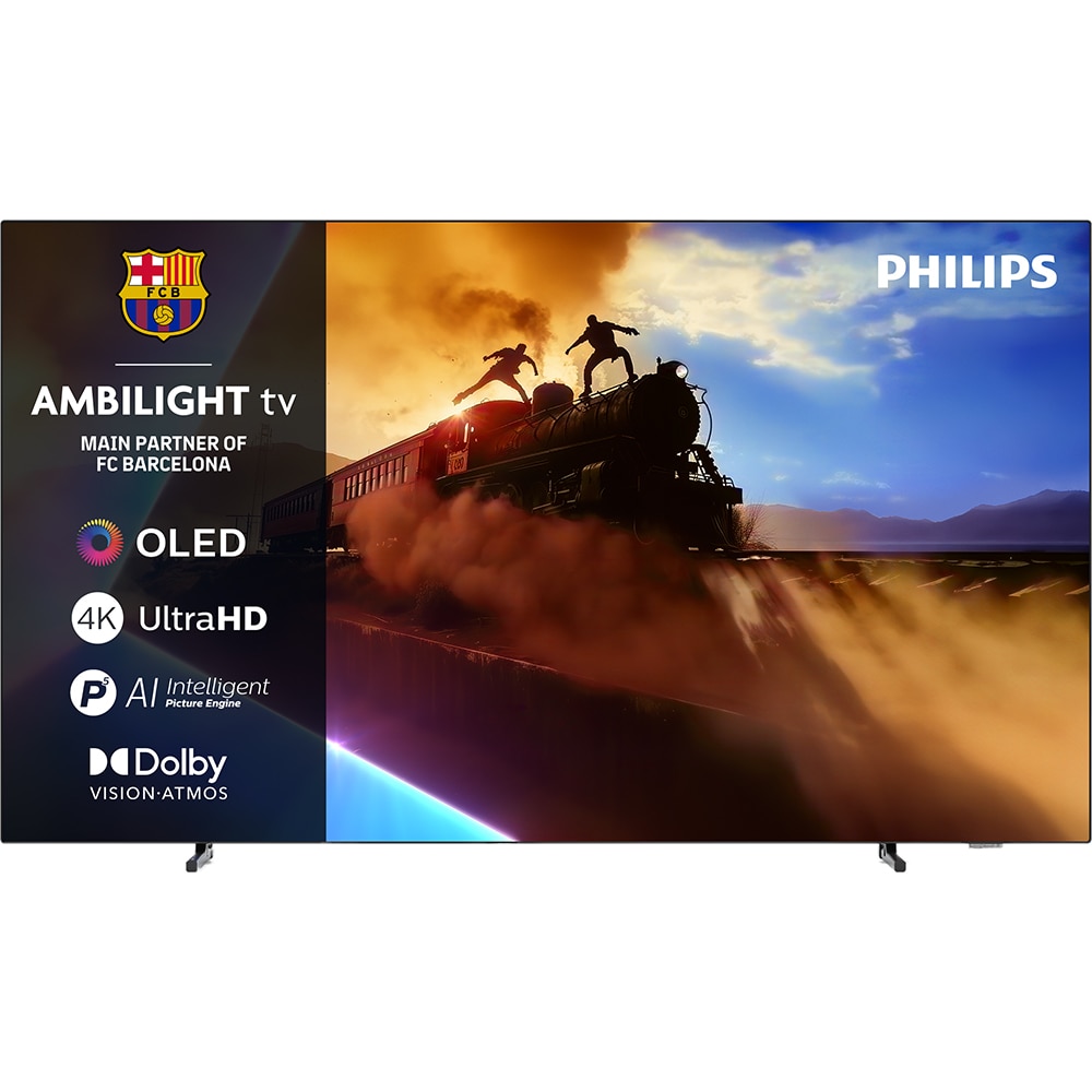 Televizor OLED Smart PHILIPS 55OLED770, Ultra HD 4K, HDR10+, 139cm