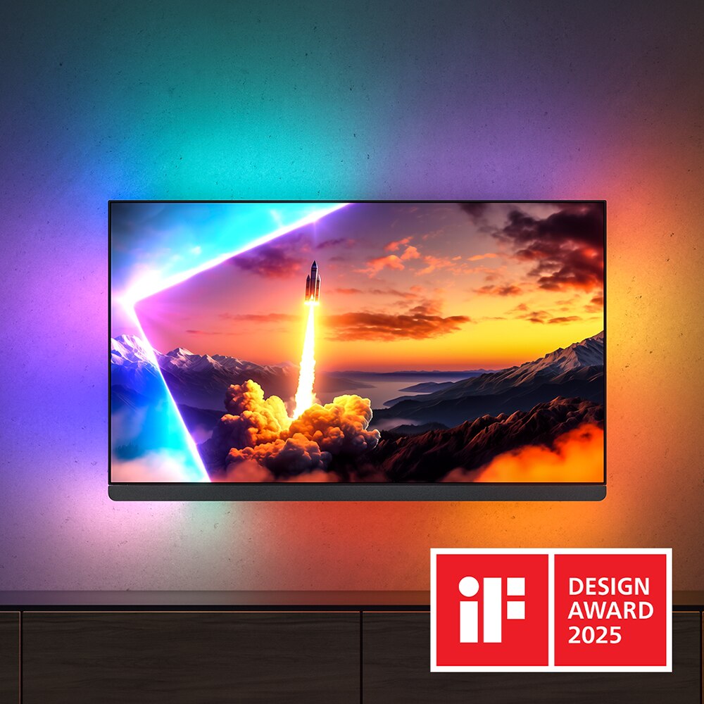 Televizor OLED PHILIPS 55OLED910, Ultra HD 4K, HDR10+, 139cm