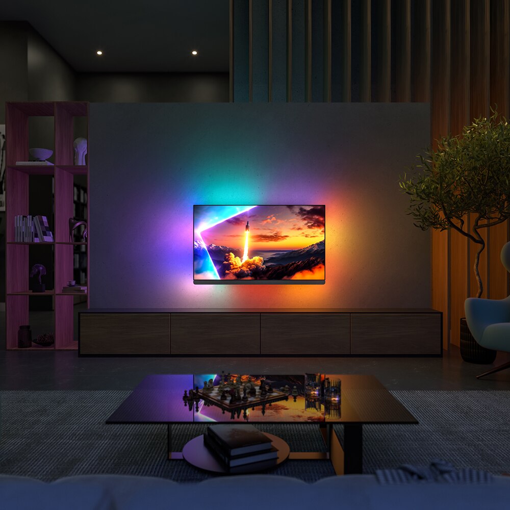 Televizor OLED PHILIPS 55OLED910, Ultra HD 4K, HDR10+, 139cm
