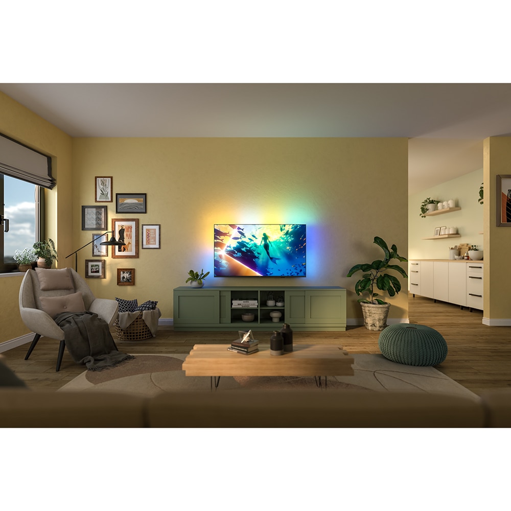 Televizor LED Smart PHILIPS 55PUS8010, Ultra HD 4K, HDR10+, 139cm